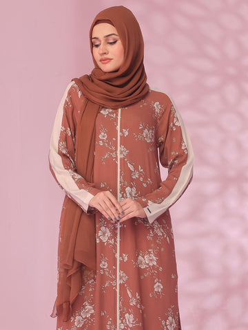 Dynamic Petals Silk Chiffon Scarves